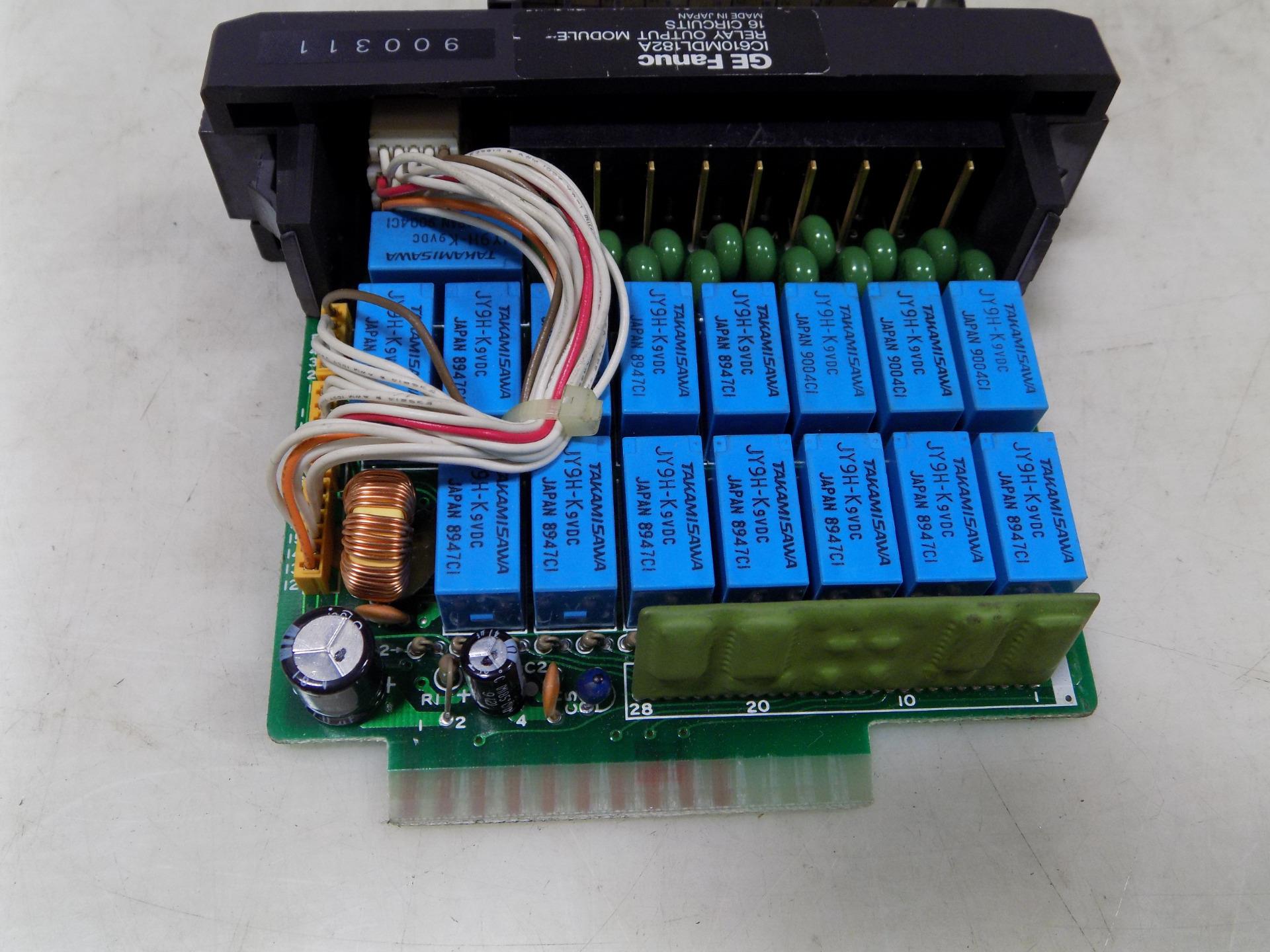 FANUC RELAY OUTPUT MODULE IC610MDL182A eBay