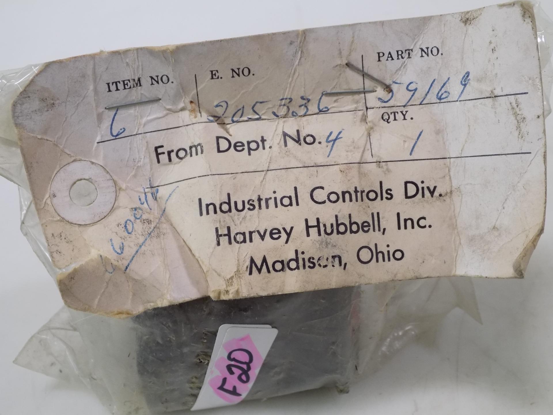 Harvey Hubbell Inc 120v 60hz Coil 9i152 Ebay