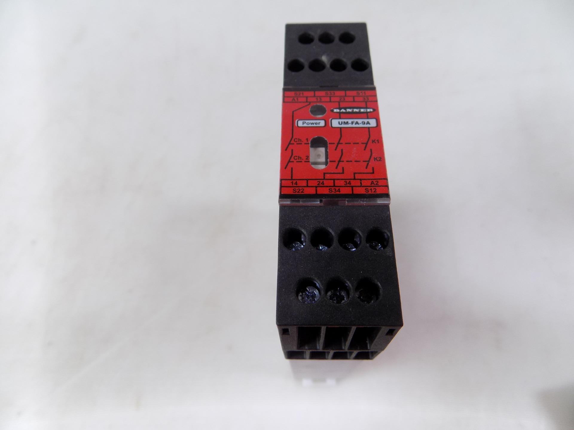 Banner Universal Input Safety Expansion Relay Um Fa 9a Ebay