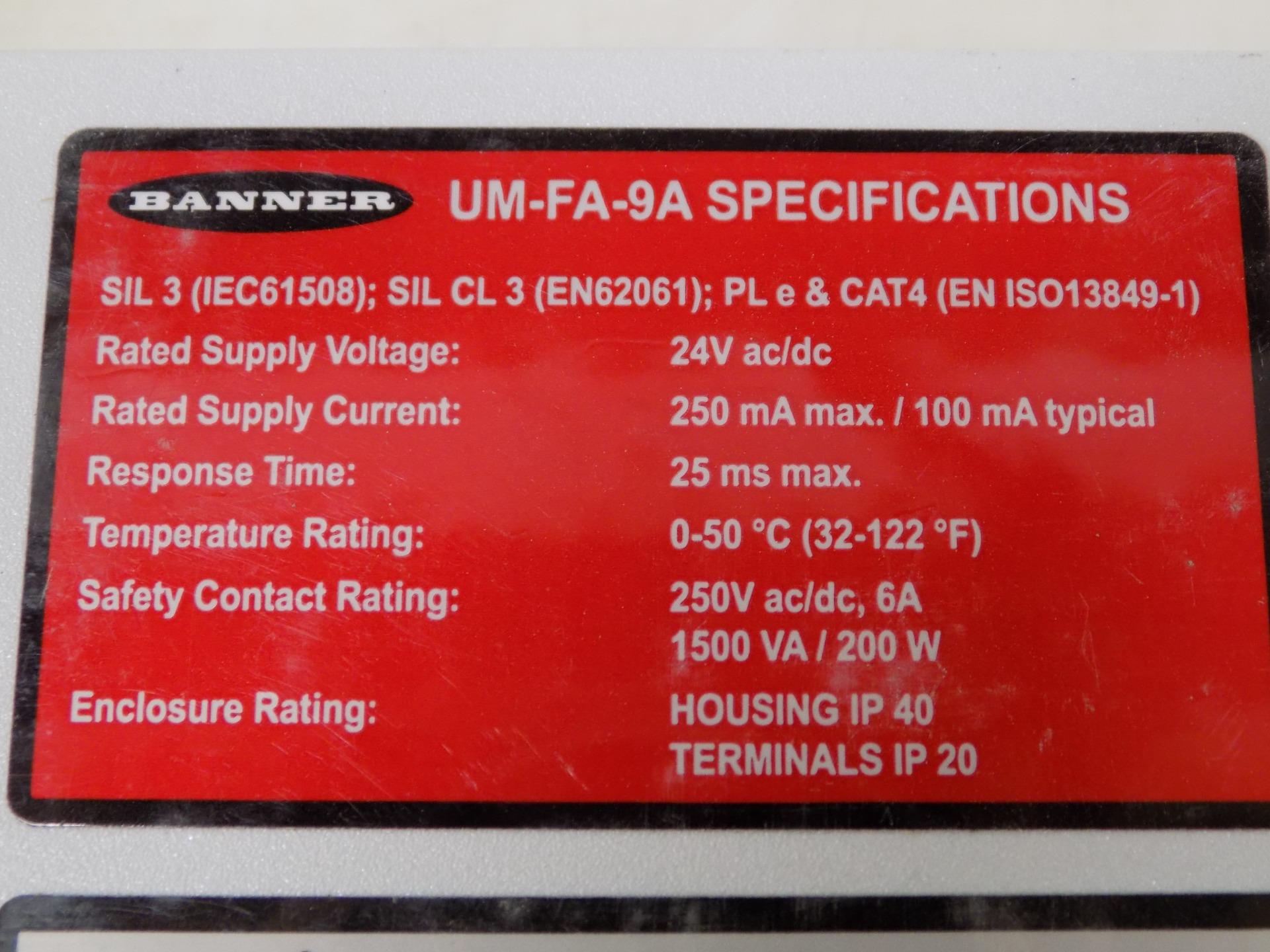 Banner Universal Input Safety Expansion Relay Um Fa 9a Ebay