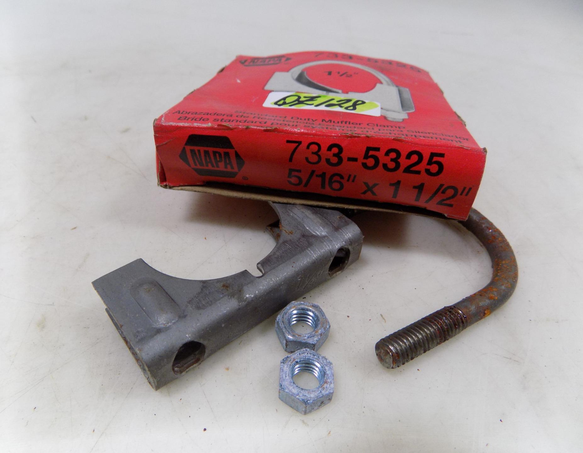 NAPA 5/16" X 11/2" STANDARD DUTY EXHAUST CLAMP 7335325 NIB eBay
