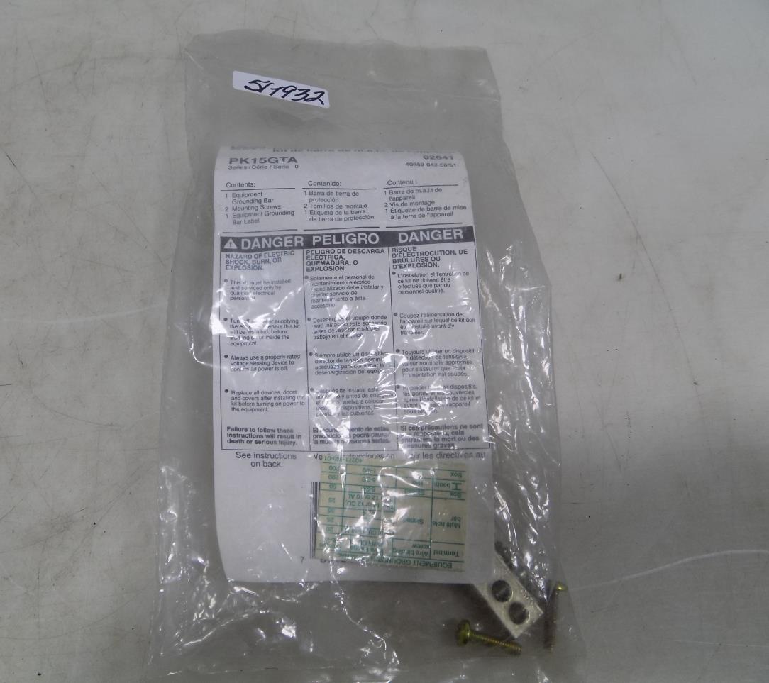 Square D Equipment Grounding Bar Kit Pk15gta Nib Square D Equipment Grounding Bar Kit Pk15gta Nib