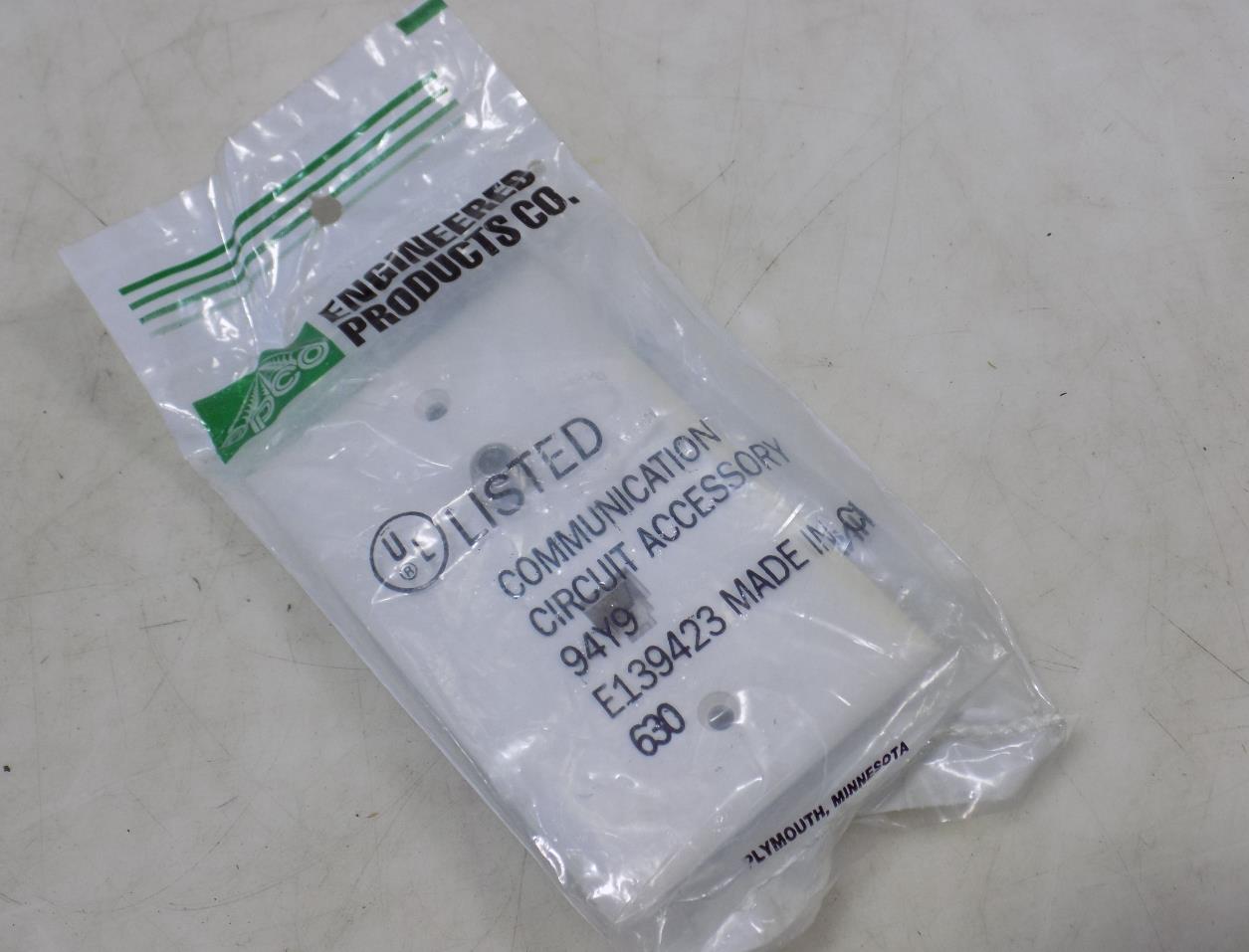 COMMUNICATION CIRCUIT ACCESSORY VIDEO/TELCO COMBO PLATE 94Y9 E139423