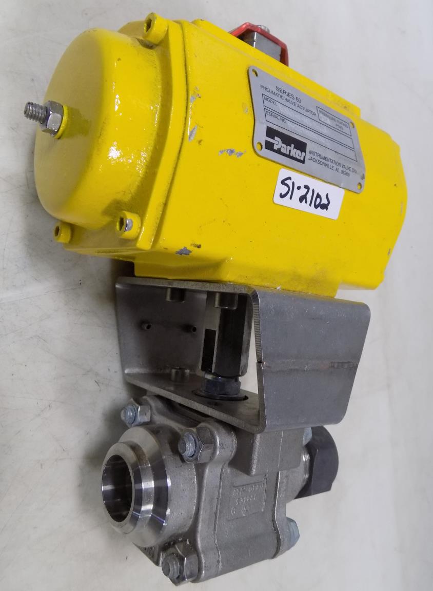 PARKER SERIES 60 PNEUMATIC VALVE ACTUATOR 63A0 4 HT 2663 eBay
