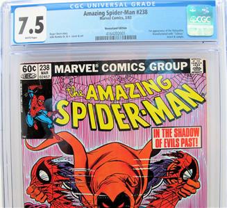 アメコミ Amazing spider man #238 CGC 初登場　リーフ AMAZING SPIDER-MAN #32 CGC SS 9.8 TAKASHI OKAZAKI SIGNED