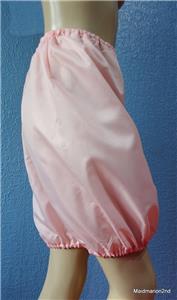VINTAGE STYLE SILKY PINK NYLON TAFFETTA DK's DIRECTOIRE KNICKERS BLOOMERS Lg | eBay