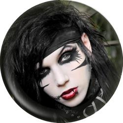 ANDY SIXX Biersack Black Veil Brides Handbag/Lipstick Cosmetic ...