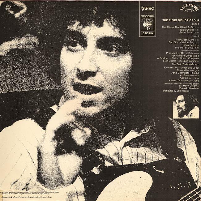 ELVIN BISHOP GROUP 1969 or. HOLLAND lp NICE condition! | eBay