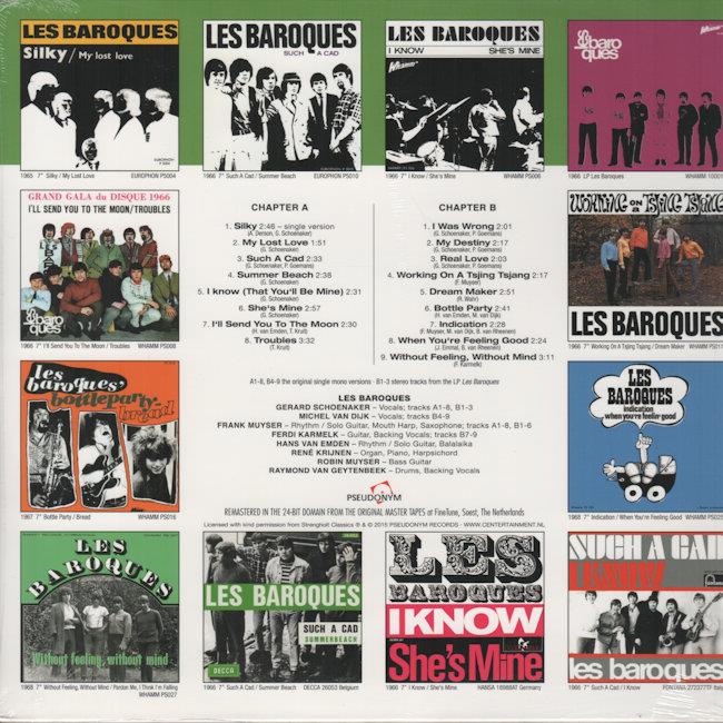 LES BAROQUES Such A Cad 2015 HOLLAND sealed lp COMPLETE singles