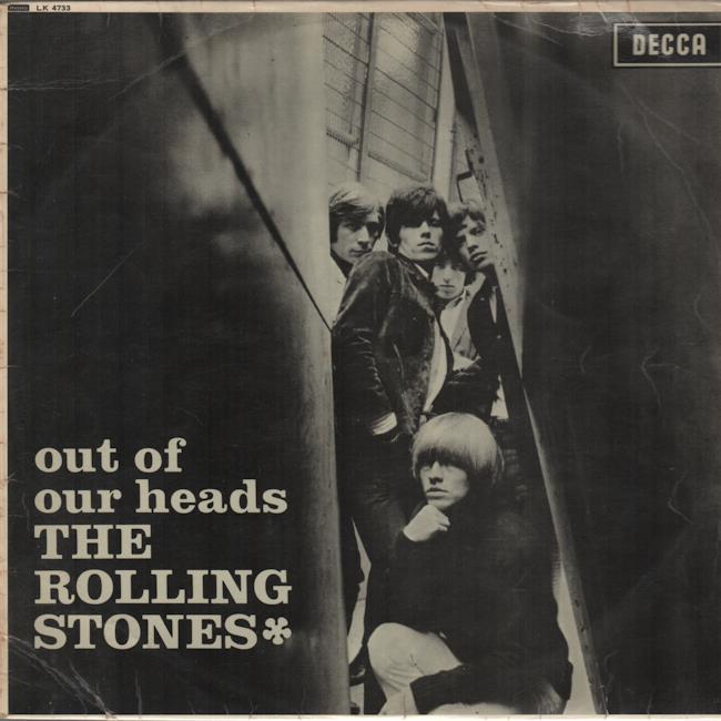 ROLLING STONES Out Of Our Heads 1965 or. UK lp MONO 1st ed. w