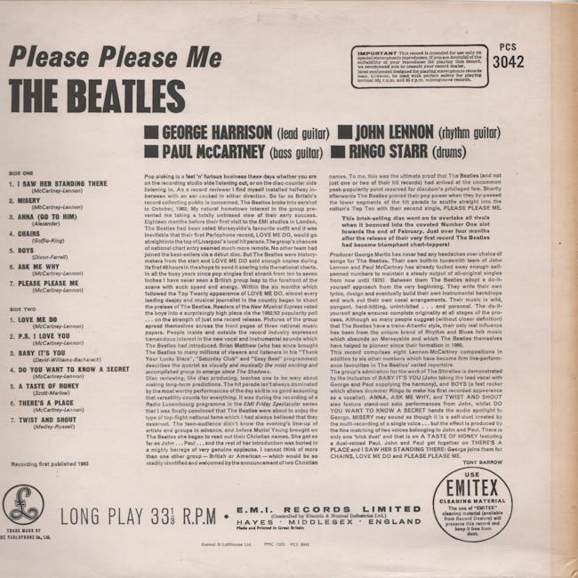 ビートルズBEATLES/ PPM/UK Beatles For Sale” UKオリジナルモノラル盤 | 猫のブログ