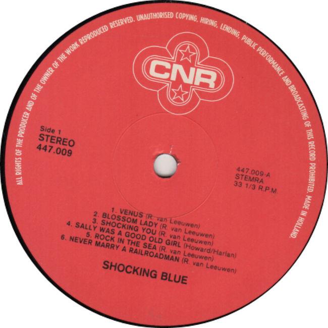 SHOCKING BLUE 1977 self-titled COMPILATION HOLLAND lp MINT vinyl