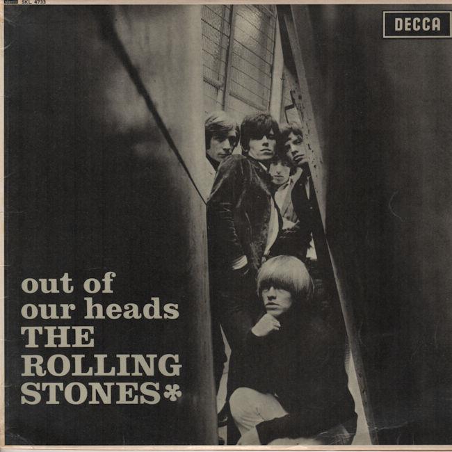 ROLLING STONES Out Of Our Heads 1965 or. UK lp with printing error