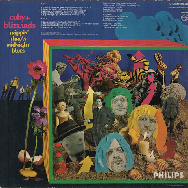 CUBY + BLIZZARDS Trippin' Thru' A Midnight Blues 1974 HOLLAND re