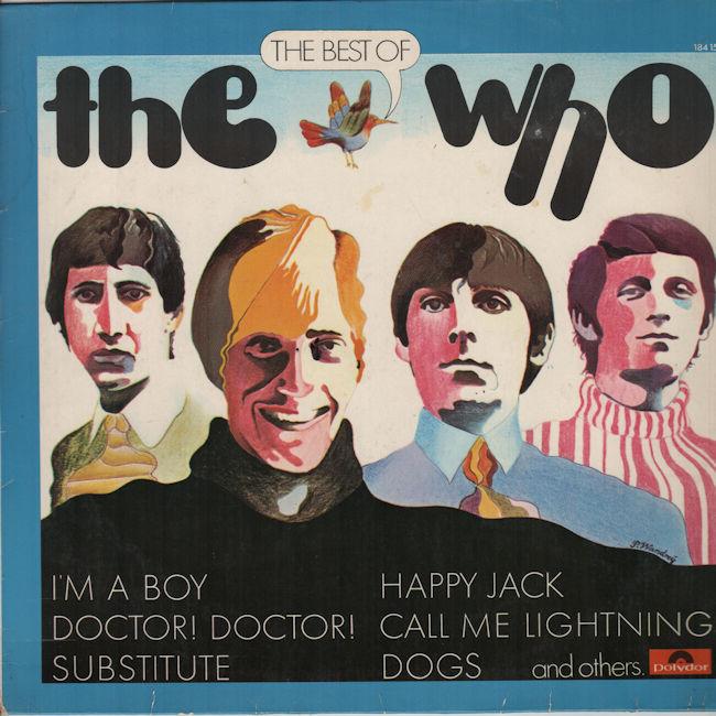 WHO The Best Of 1968 original GERMANY lp rare tracks NO hyphen! | eBay
