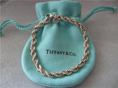 silver and gold rope bracelet