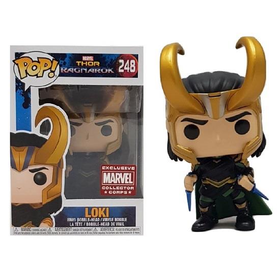 Thor Ragnarok Loki Marvel Collector Corps Exclusive Pop Vinyl Figure Funko 248 Ebay