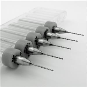 Five Carbide Drill Bits Wood Metal Plastic Aluminum R//S #70-0.70mm .028/"