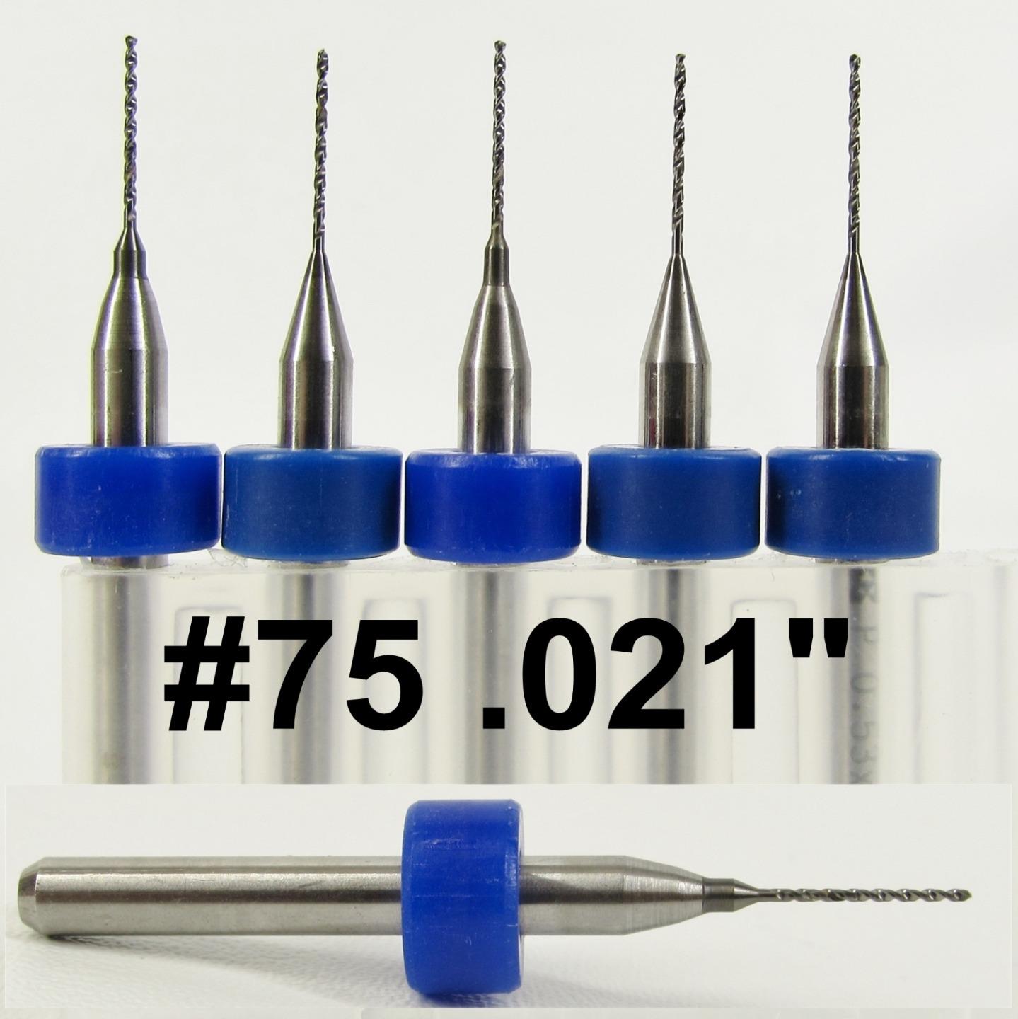 Carbide Drill Bits - You Choose the Size - FIVE Pieces per Quantity (R/S) - Picture 14 of 61