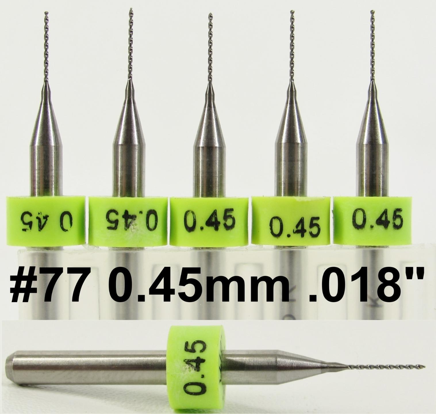 Carbide Drill Bits - You Choose the Size - FIVE Pieces per Quantity (R/S) - Picture 12 of 61