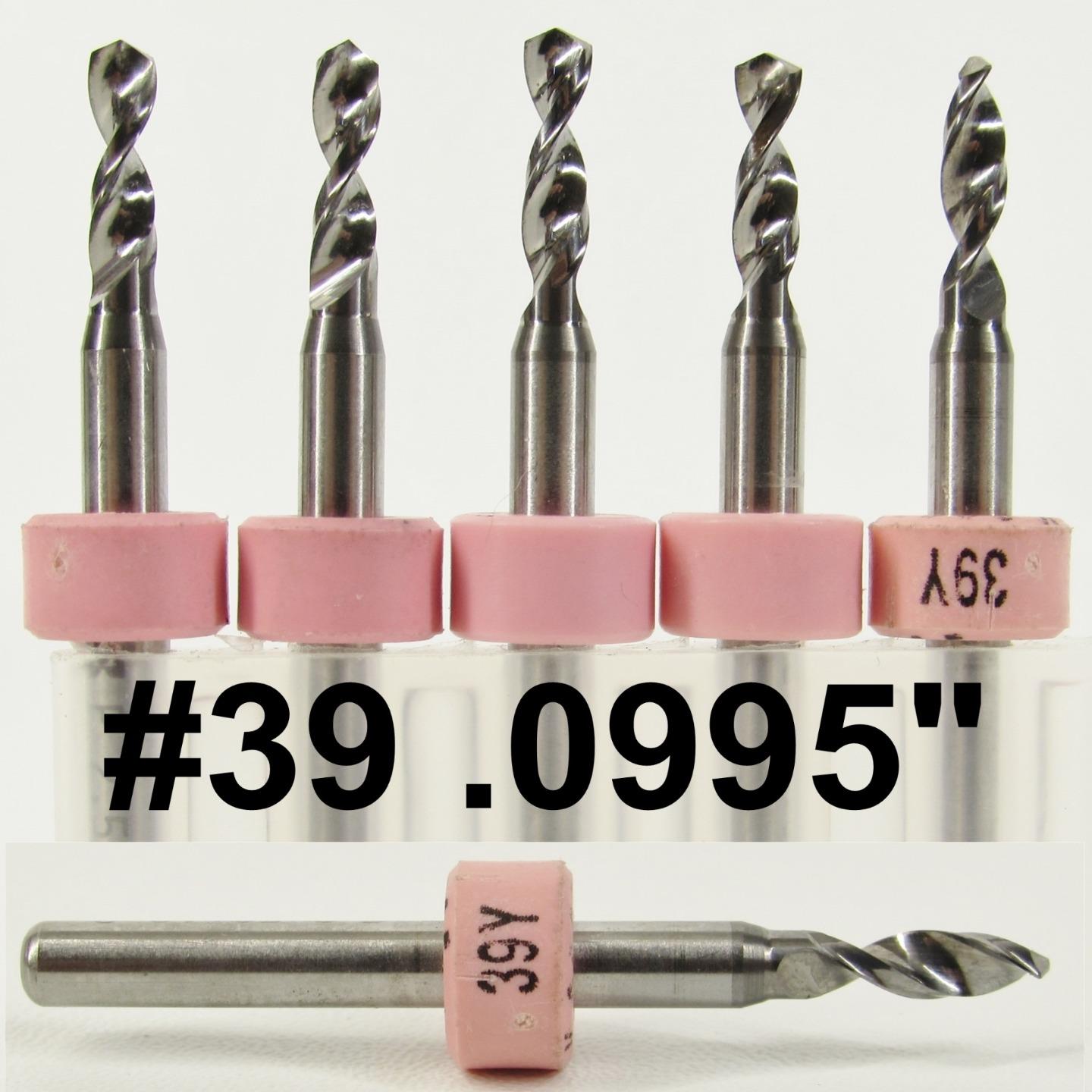 Carbide Drill Bits - You Choose the Size - FIVE Pieces per Quantity (R/S) - Picture 61 of 61