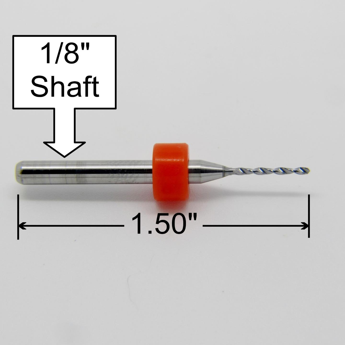 Carbide Drill Bits - You Choose the Size - FIVE Pieces per Quantity (R/S) - Picture 28 of 61