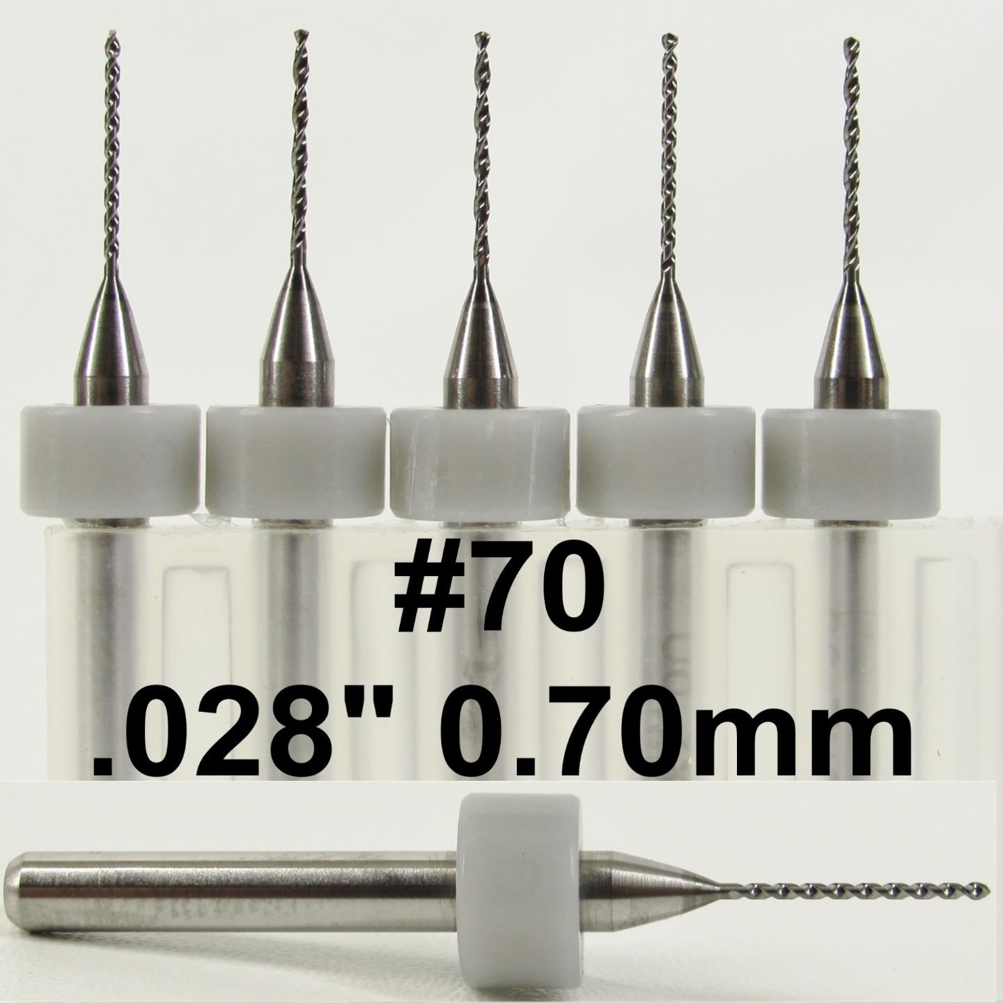 Carbide Drill Bits - You Choose the Size - FIVE Pieces per Quantity (R/S) - Picture 19 of 61