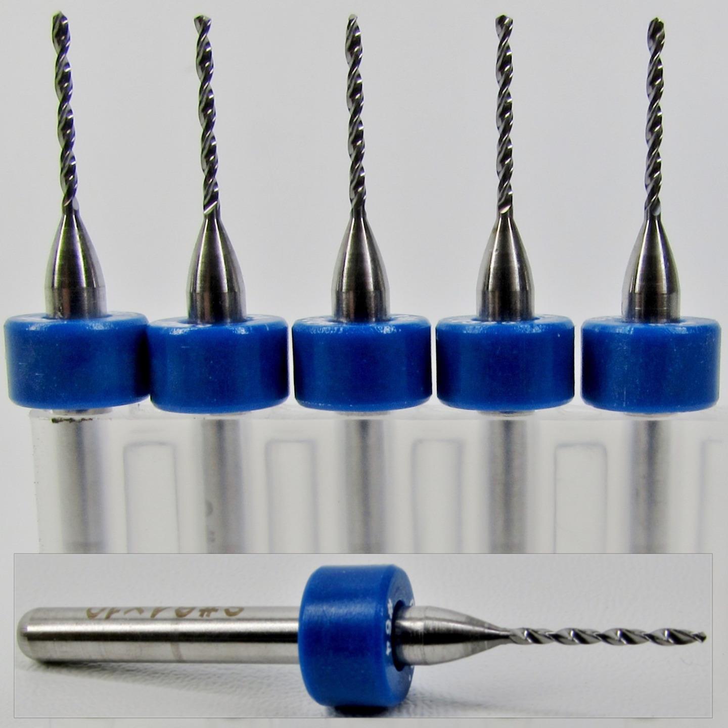 Carbide Drill Bits - You Choose the Size - FIVE Pieces per Quantity (R/S) - Picture 25 of 61