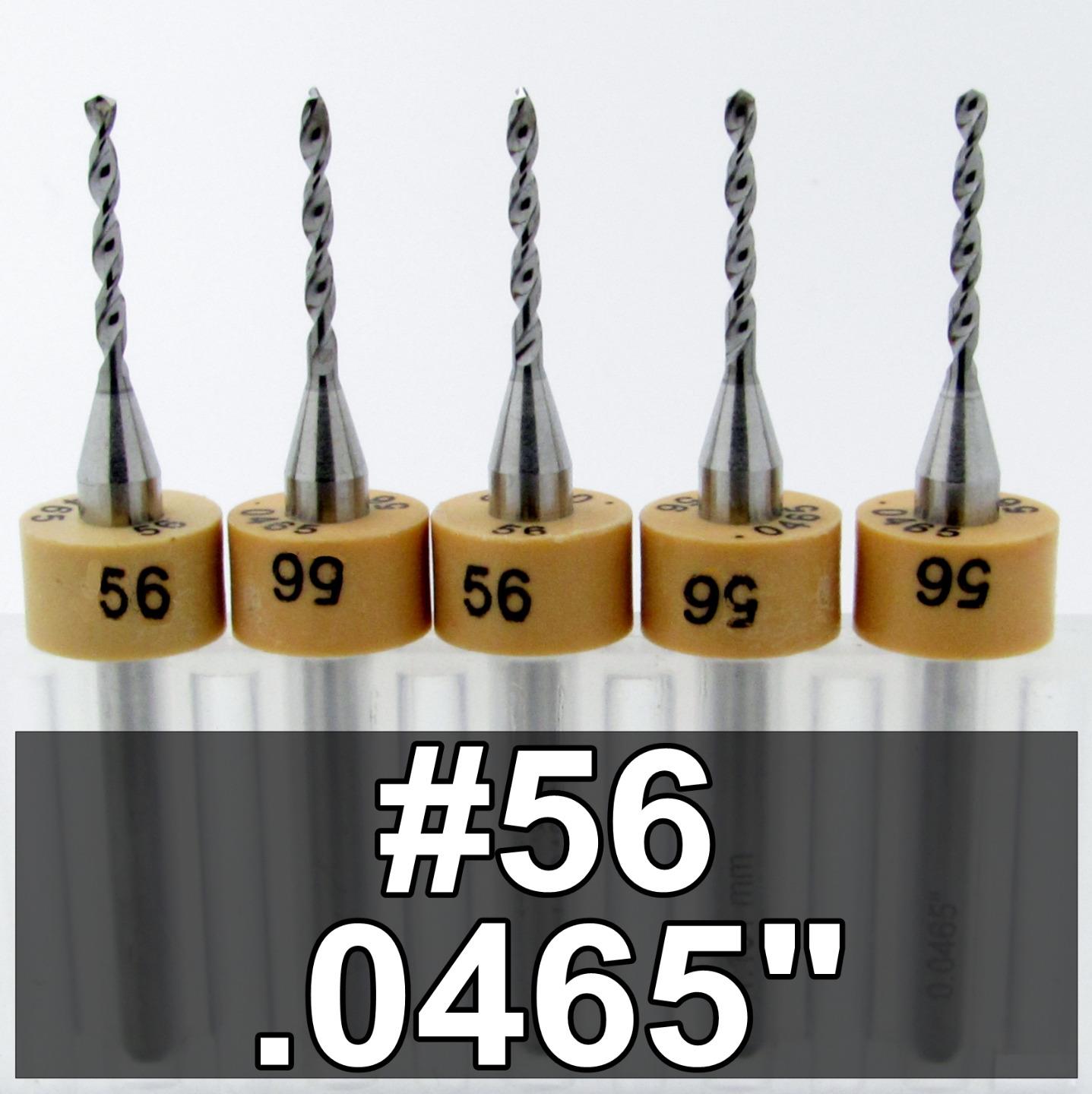 Carbide Drill Bits - You Choose the Size - FIVE Pieces per Quantity (R/S) - Picture 35 of 61
