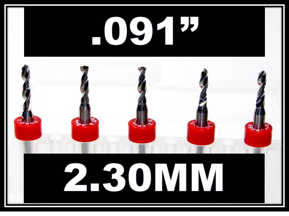 Carbide Drill Bits - You Choose the Size - FIVE Pieces per Quantity (R/S) - Picture 55 of 61