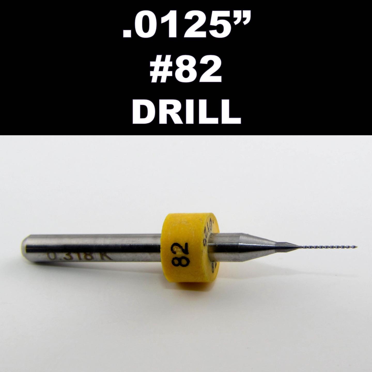 Carbide Drill Bits - You Choose the Size - FIVE Pieces per Quantity (R/S) - Picture 7 of 61