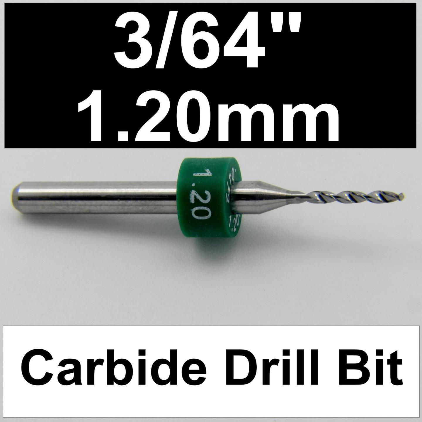 Carbide Drill Bits - You Choose the Size - FIVE Pieces per Quantity (R/S) - Picture 36 of 61