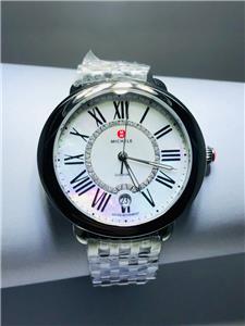MICHELE Diamond Dial Round Face Stainless Steel 0.11ct  display picture 1