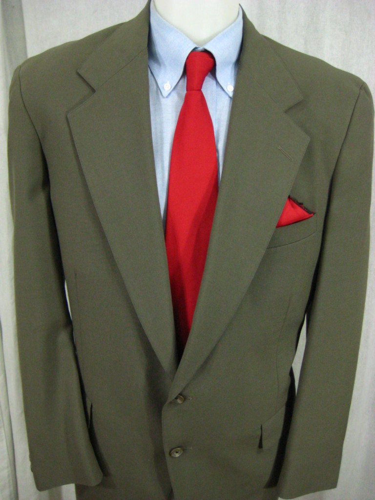 Mens Athletic Build suit 42R (B72-7) | eBay