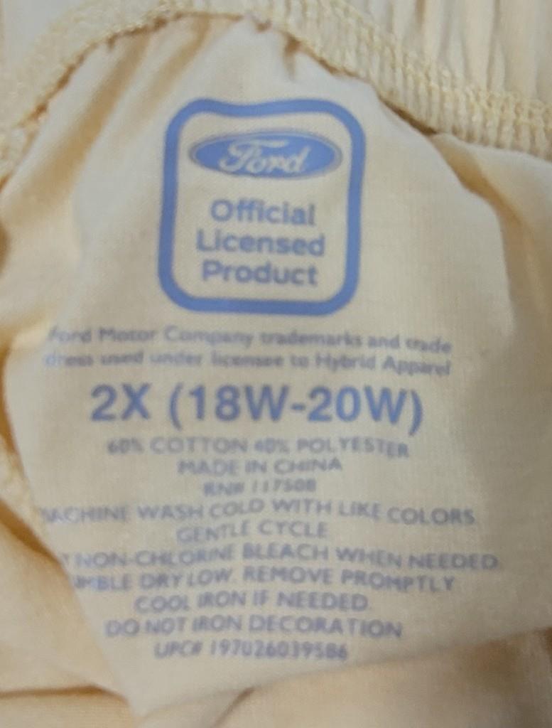 NEW WITH OUT TAGS WOMENS FORD BRONCO LOUNGE PAJAMA SHORTS S 4 9 or 2X 18W 20W - Picture 3 of 3