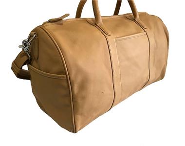 NEW Coach Maple Brown Sm/Med Leather Cabin Duffle Carry On