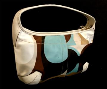ショルダーバッグ Coach Ergo Leather Shoulder Bag w/ Scarf Ergo Bag In Coachtopia Leather With Colorful Binding