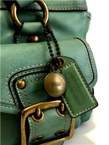 COACH 65th ANNIVERSARY ICONIC LEGACY MINERAL LEATHER TOTE