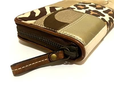 小物 Vintage Coach Patchwork Fold Wallet Vintage Coach Patchwork Wristlet - Etsy
