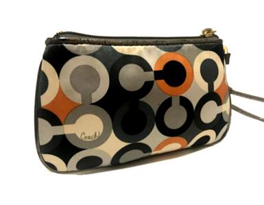 NWT Coach Limited Ed Madison Graphic Op Art Small Purse Bag Wallet