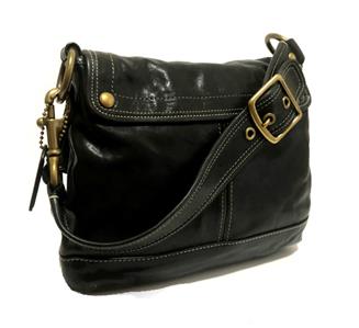 MINT COACH Y2K 65TH ANNIVERSARY LEGACY SLIM ALI BLK LEATHER