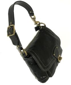 バッグ 65th Coach Pocket Flap Legacy Bag Black s-l1200.jpg