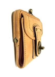 NEW COACH LTD ED LEGACY TURNLOCK CAMEL TAN FRENCH FRAMED PURSE BAG