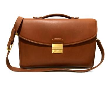 バッグ old coach brief bag 5358 usa red vintage NWT Vintage Coach British Tan Classic Retro Portfolio Briefcase