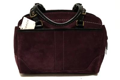 バッグ Coach Soho Flap Burgundy Suede Handbag 1128377658_tp.jpg
