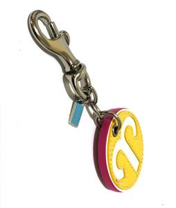 MINT Coach Ltd Ed Yellow Curving Horn Zodiac Aries Key Fob Key