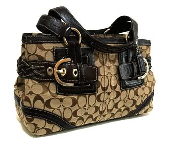 ショルダーバッグ Coach Mia Soho Braided Leather Tote Bag COACH - Coach Mia Soho Braided Leather Tote Bagの通販 by N
