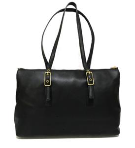 COACH Vintage Black Leather Tote Bag★ COACH VINTAGE BLACK LEATHER LIGHT TOTE BAG 4065 | eBay