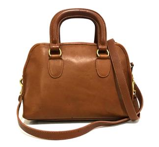 NICE Coach Vtg 80's Baxter British Tan Leather Doctor Tote Bag