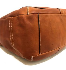 Coach Ergo Natural Vintage Vachetta WHISKEY Leather Legacy XL Tote